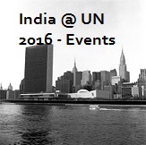 India @ UN - 2016 Events